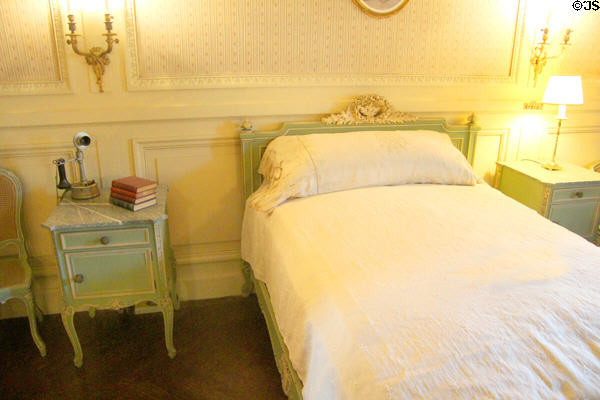 Countess László Széchényi Bedroom at The Breakers. Newport, RI.
