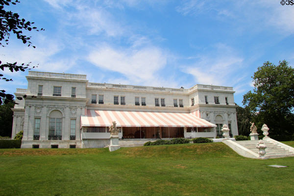 Rosecliff (1902) (Bellevue Ave.). Newport, RI. Architect: Stanford White. On National Register.