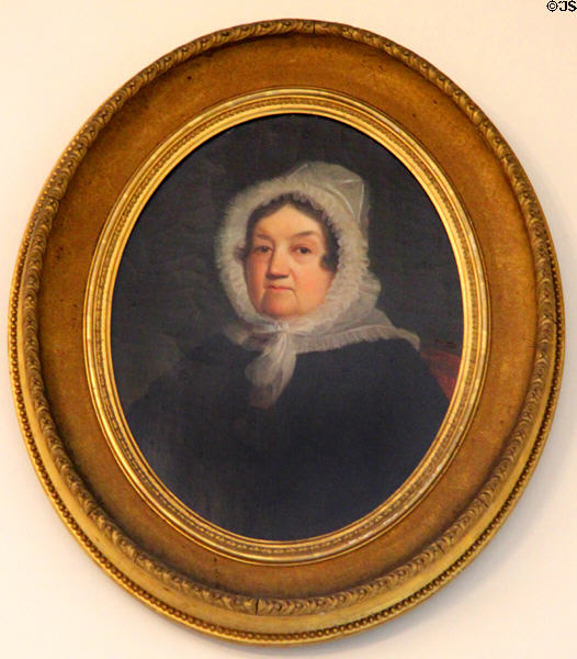 Portrait of Mrs. Francis Morris (mid 1800s) at Chepstow. Newport, RI.