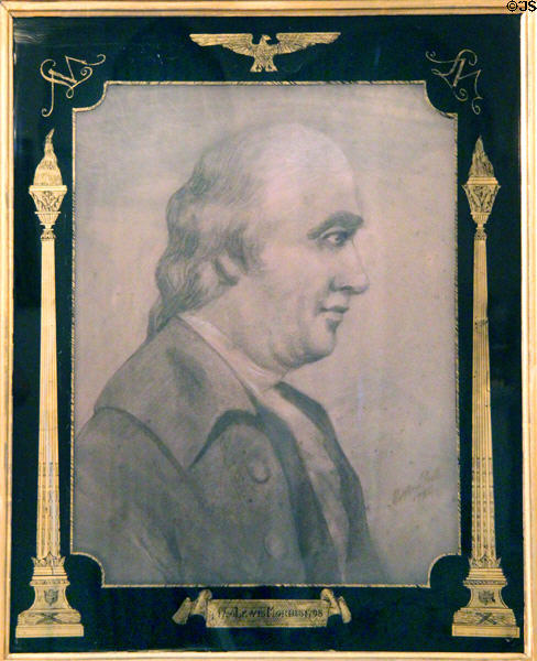 Portrait of Lewis Morris (1726-1798) at Chepstow. Newport, RI.