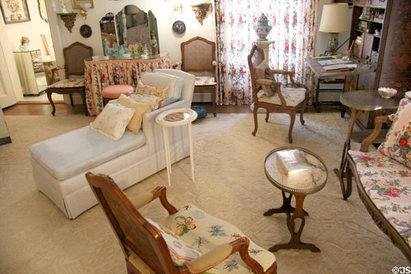 Mrs. McBean's bedroom at Chepstow. Newport, RI.
