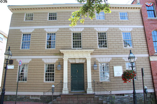 Buliod-Perry House (c1750) (on Washington Square). Newport, RI. On National Register.