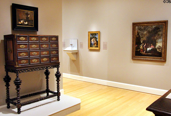 European gallery at RISD Museum. Providence, RI.