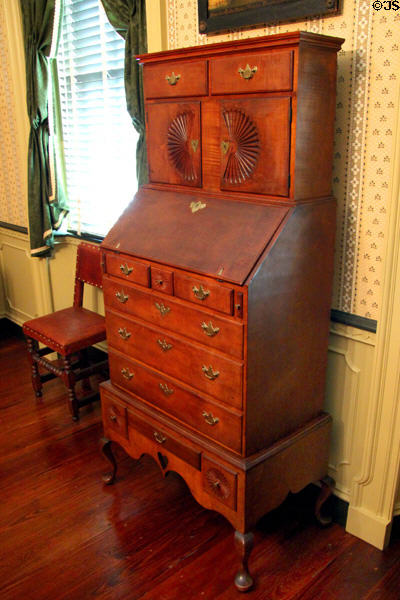 Desk-on-Stand (c1890) possibly by Patrick Stevens of Hartford, CT at RISD Museum. Providence, RI.