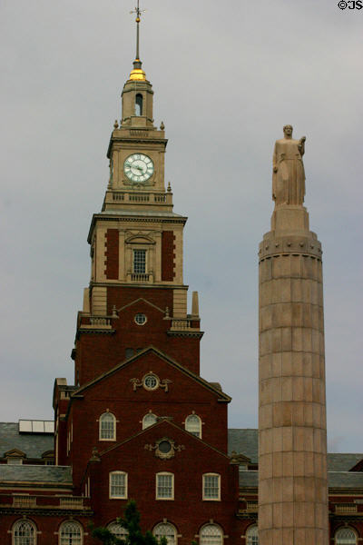 Superior Court & First World War Monument. Providence, RI.