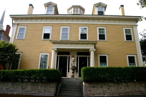 Charles Lipitt House (1845-52) (5-7 Charlesfield St.). Providence, RI.