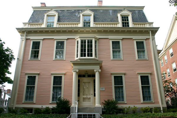 William R. Watson House (c1865) (13 Charlesfield St.). Providence, RI.