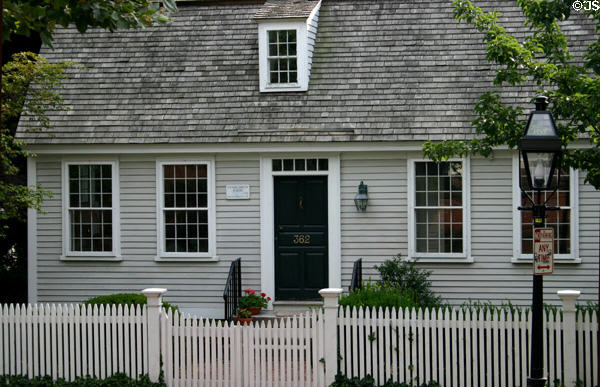 Daniel Smith House (c1750) (362 Benefit St.). Providence, RI.