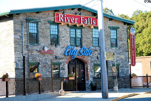 Converted River Falls mill building. Woonsocket, RI.