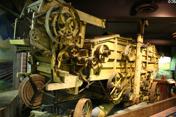 Thresher (1898) by Avery Co. of Peoria, IL at Dakota Discovery Museum. Mitchell, SD.