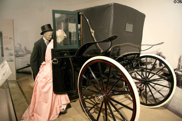 Landau (c1900) ridden in by President William Howard Taft in 1911 at South Dakota State Historical Society Museum. Pierre, SD.