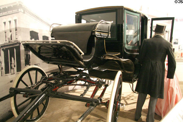 Landau (c1900) ridden in by President William Howard Taft in 1911 at South Dakota State Historical Society Museum. Pierre, SD.