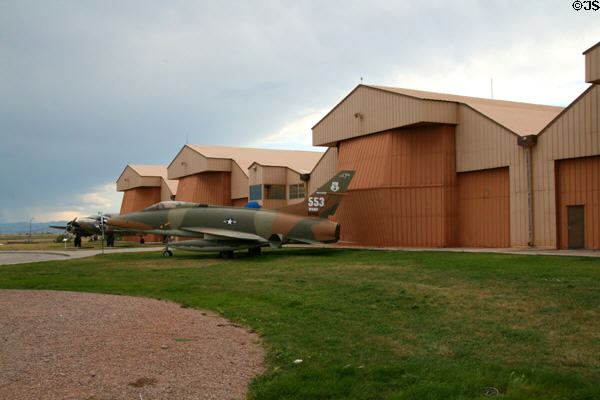 Hangers of South Dakota Air & Space Museum. SD.