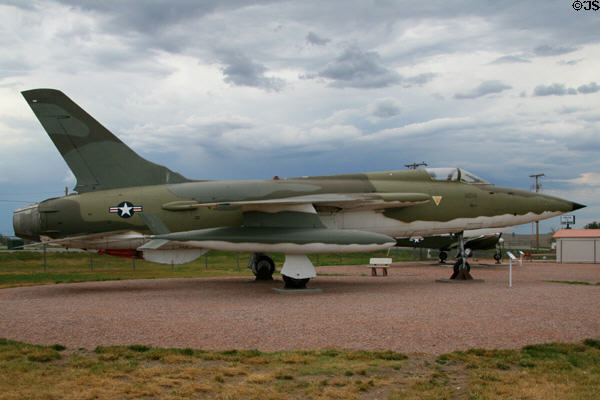 Republic F-105B Thunderchief (1956) at South Dakota Air & Space Museum. SD.