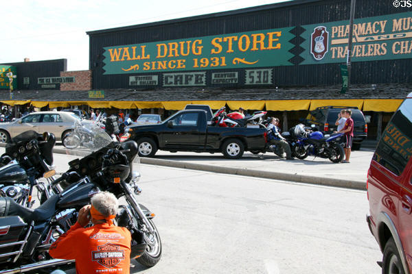 Wall Drug Store since 1931a major travel stop. Wall, SD.