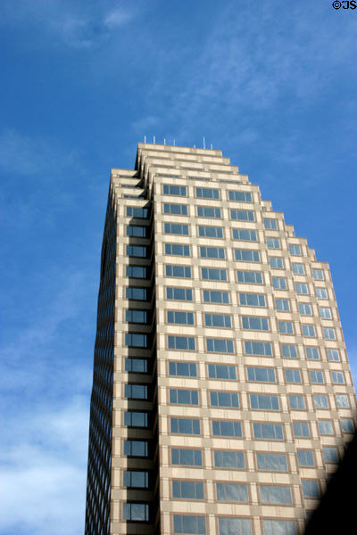 Bank of America Plaza facade. San Antonio, TX.
