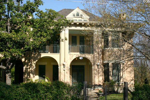 Aaron Pancoast Sr. house (1891) (203 King William) in King William district. San Antonio, TX.