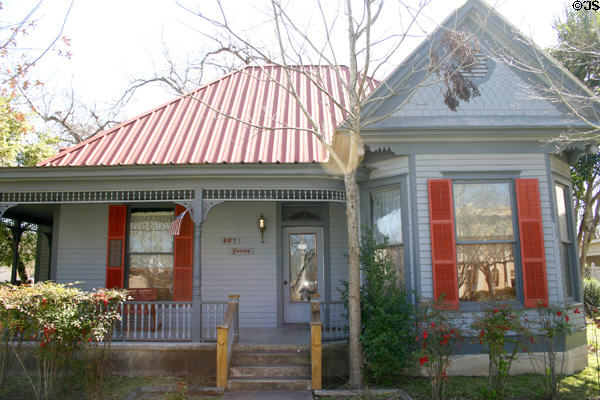 Wilke House (c1900) (807 Pecan St.). Bastrop, TX. On National Register.