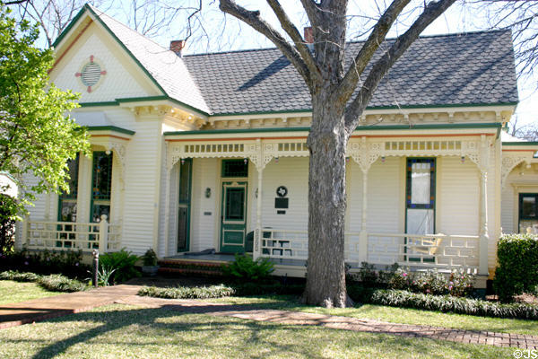 White Turner house (1890) (1307 Main St.). Bastrop, TX. Style: Eastlake. On National Register.