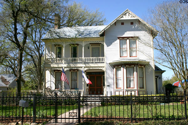 Fowler House (1404 Wilson St.). Bastrop, TX. On National Register.
