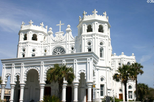 Sacred Heart Catholic Church (1904 & 1915) (1302 Broadway). Galveston, TX.