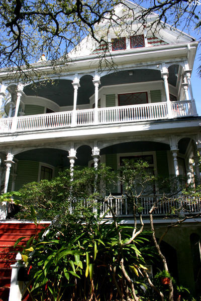 Jens Moller rooming house (c1899) (1818 Sealy). Galveston, TX.