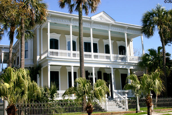J.H. Ruhl house (1874) (1428 Sealy). Galveston, TX.