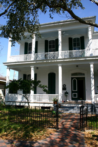George Seeligson house (1875) (1208 Ball). Galveston, TX. Architect: Nicholas J. Clayton.