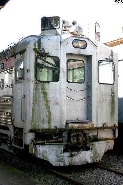 Budd Rail Diesel Car (RDC) (1954) at Railroad Museum. Galveston, TX.