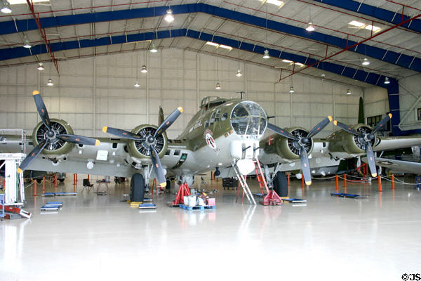 B-17 Flying Fortress at Lone Star Flight Museum. Galveston, TX.