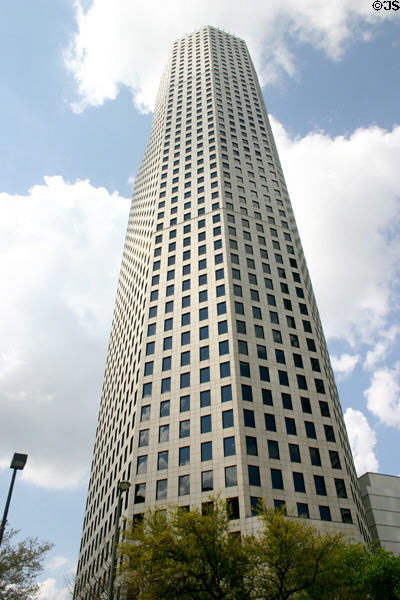 Continental Center (1984) (53 floors) (1600 Smith St.). Houston, TX. Architect: Morris-Aubry.