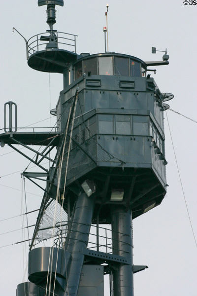 Battleship Texas tower. Houston, TX.