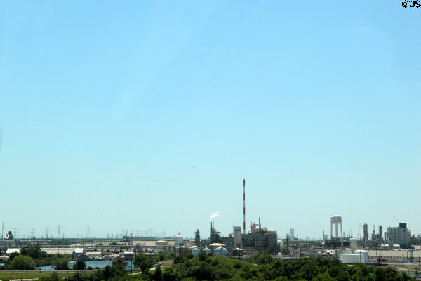 Oil refinery. San Jacinto, TX.