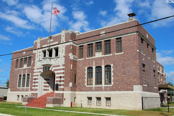 Houston Light Guard Armory (1925) now home of Buffalo Soldiers National Museum. Houston, TX.