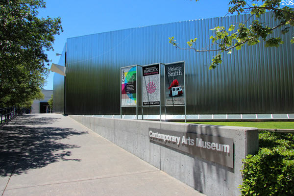 Contemporary Arts Museum (1972) (5216 Montrose Blvd.). Houston, TX. Architect: Gunnar Birkerts.
