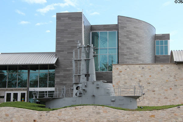 Conning tower of USS Pintado (1943) at National Museum of the Pacific War. Fredericksburg, TX.