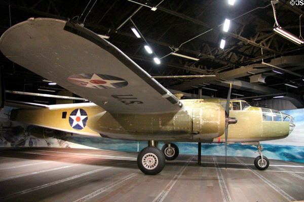 B-25 (like ones used for Doolittle's raid on Japan) at National Museum of the Pacific War. Fredericksburg, TX.