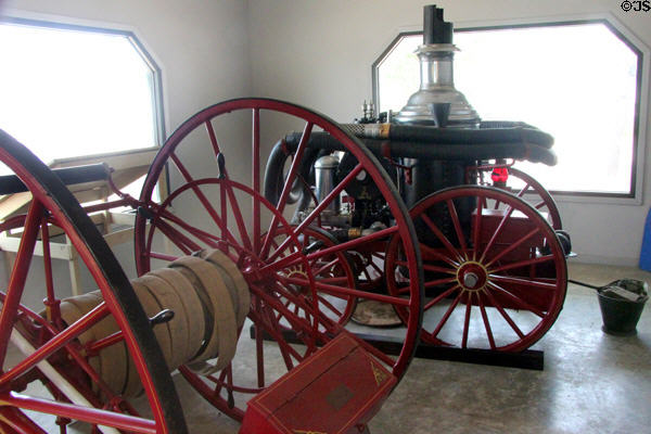 Volunteer Fire Department Museum at Pioneer Museum. Fredericksburg, TX.
