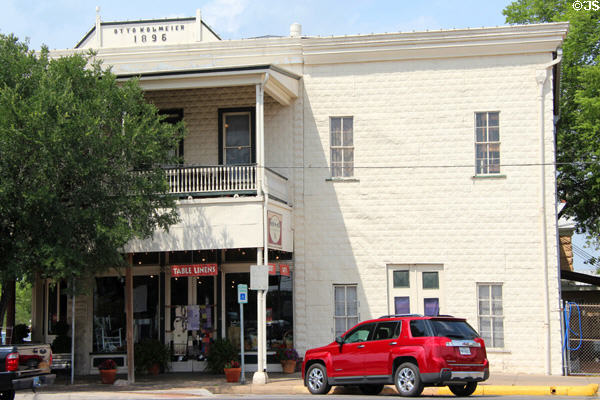 Otto Kolmeier Building (1896) (302 East Main St.). Fredericksburg, TX.