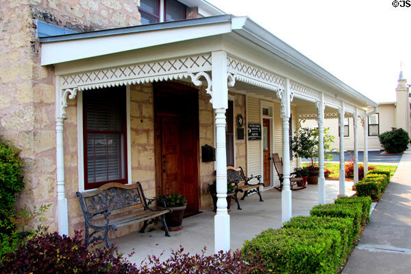 Mosel-Jordan-Duecker Haus (1847) (109 E. San Antonio St.). Fredericksburg, TX.