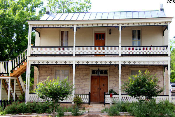 Schmidt-Gold Home (c1860s) (106 South Lincoln St.). Fredericksburg, TX.