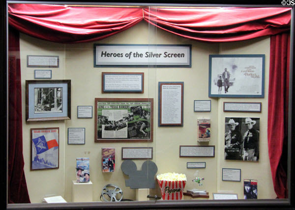 Heroes of the Silver Screen at Texas Ranger Hall of Fame and Museum. Waco, TX.