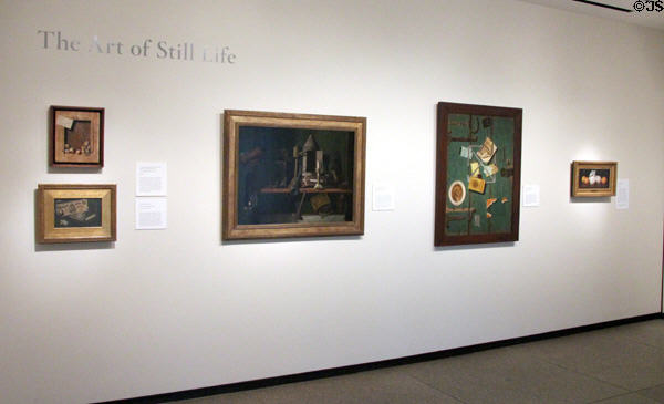Still life art at Amon Carter Museum of American Art. Fort Worth, TX.