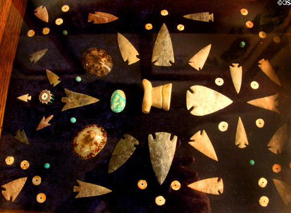 Arrowheads at Stockyards Museum. Fort Worth, TX.