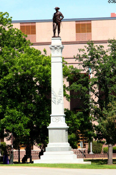 John B. Hood's Texas Brigade (Confederate Army of Northern Virginia) monument (1910) by Pompeo Coppini at Texas State Capitol. Austin, TX.
