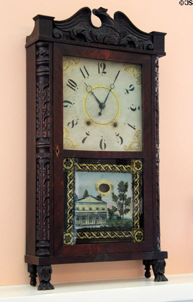 Mantle clock at Neill-Cochran House Museum. Austin, TX.