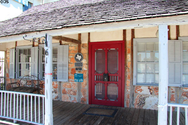 Stephen Klein House (1846) (161 S. Seguin Ave.). New Braunfels, TX. On National Register.