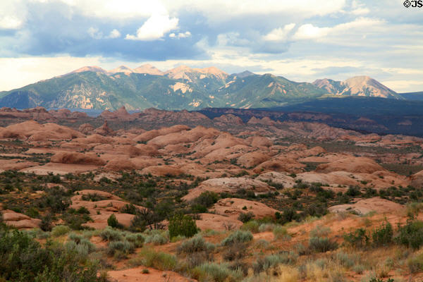 Ancient Sand Dunes of Arches National Park. UT.
