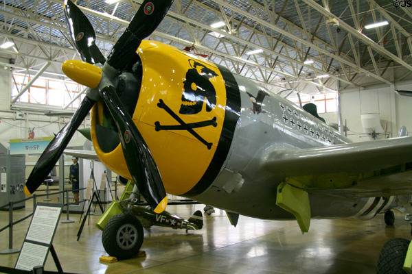 REPUBLIC P-47D THUNDERBOLT (1944) at Hill Aerospace Museum. UT.