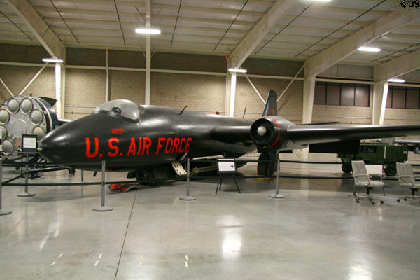 Martin RB-57A Canberra bomber (1951) at Hill Aerospace Museum. UT.